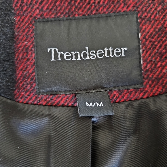 Plaid coat - Picture 2 of 3